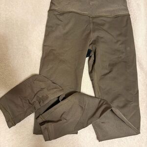 Athleta Taupe Leggings